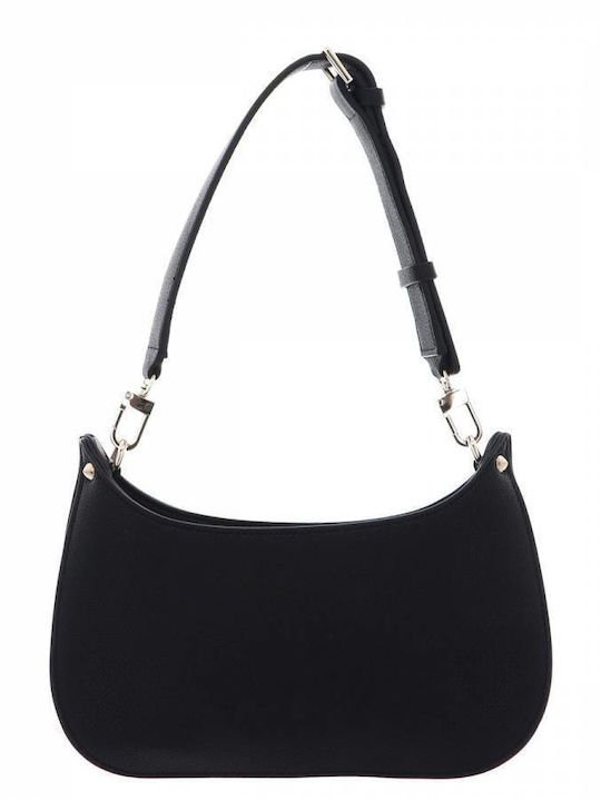 Guess Meridian Top Γυναικεία Τσάντα Ώμου Μαύρη