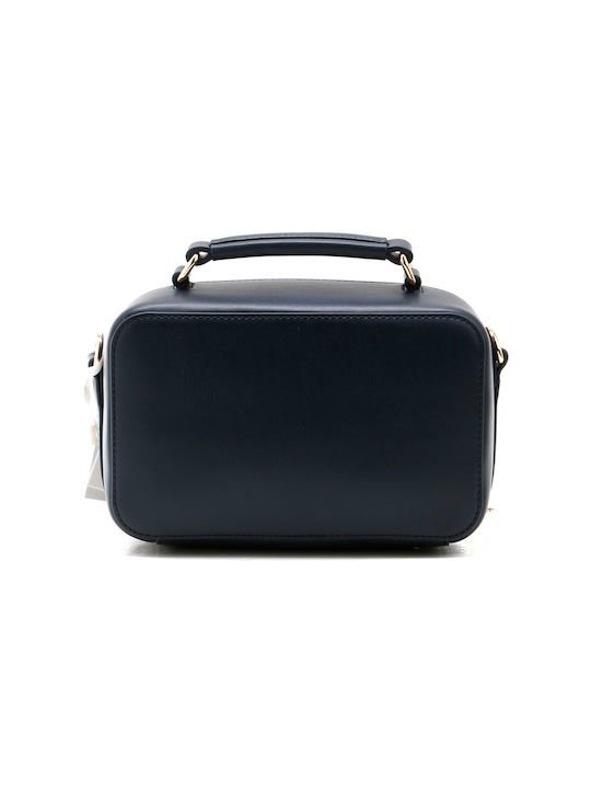 Tommy Hilfiger Iconic Camera Γυναικεία Τσάντα Χιαστί Navy Μπλε