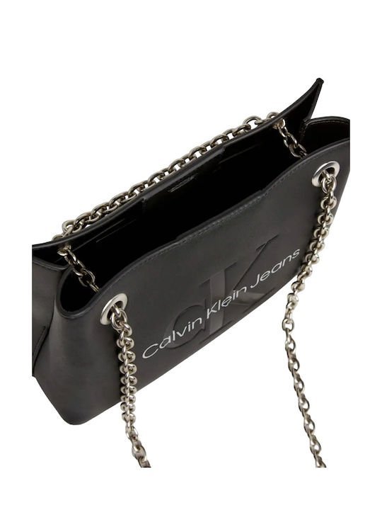 Calvin Klein Γυναικεία Τσάντα Ώμου Μαύρη