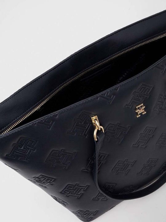 Tommy Hilfiger Γυναικεία Τσάντα Ώμου Navy Μπλε